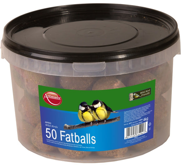 Pets at Home High Energy Wild Bird Fat Balls 50 Pack 4kg
