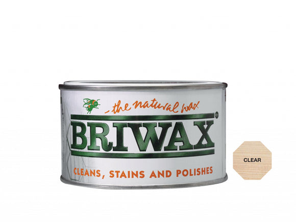 Briwax Natural Wax 400g Clear