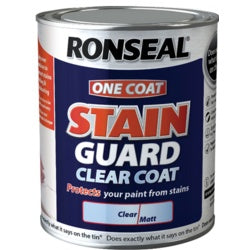Ronseal One Coat Stain Guard Clear Coat 2.5L