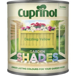 Cuprinol Garden Shades 1L Dazzling Yellow