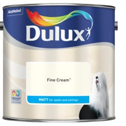 Dulux Matt 2.5L Fine Cream