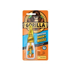 Gorilla Super Glue Brush & Nozzle 12g
