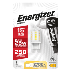 Energizer High Tech LED G9 Warm White 180lm