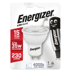 Energizer LED GU10 Cool White 36