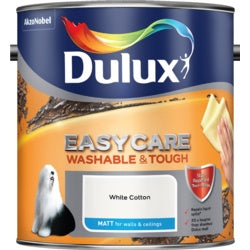 Dulux Easycare Matt 2.5L White Cotton