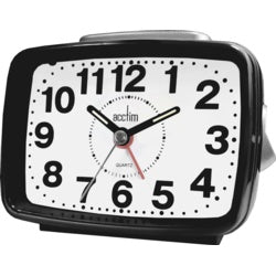 Acctim Titan 2 Sweep Seconds Hand Alarm Black