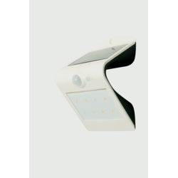 Luceco Solar Guardian PIR Wall Light White