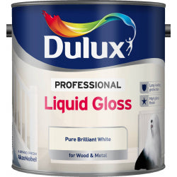 Dulux Professional Liquid Gloss 2.5L Pure Brilliant White