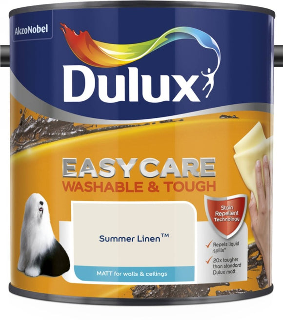 Dulux Easycare Matt 2.5L Summer Linen