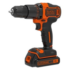 Black & Decker 18V Lithium-ion 2 Gear Hammer Drill Includes