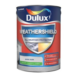 Dulux Weathershield Smooth 5L Pale Slate