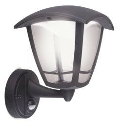 Luceco LED Coach Lantern IP44 8w PIR 640 Lumen