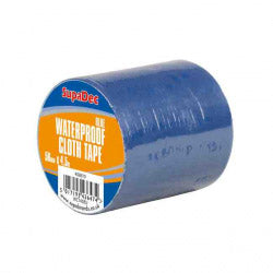 SupaDec Waterproof Cloth Tape 48mm x 4.5m Blue