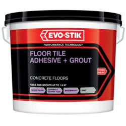 Evo-Stik Tile A Floor Adhesive & Grout for Concrete Floors -