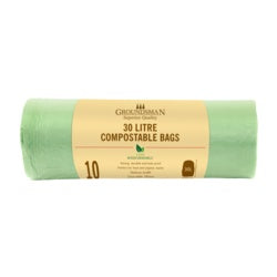 Groundsman Compostable Bag 30L Roll 10