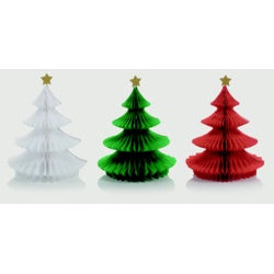 Premier Trees Decorations 35 x 25cm White, Green or Red