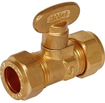 15mm Compression Rigid Gas Tap