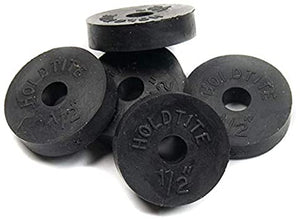 1/2" Flat Tap Rubber Washer Pack of 4