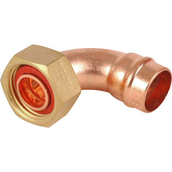 Yorkshire 15mm Bent Tap Connector