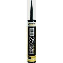 Everbuild Ultimate Sealant & Adhesive Black 300ml