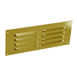 Map Louvred Aluminium Vents - Gold Opening Size: 9" x 3" - 2