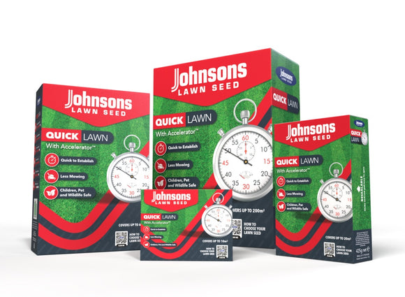 Johnsons Quick Lawn with Accelerator 20sqm 425g