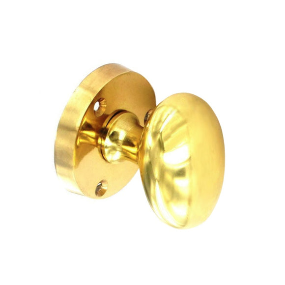 Securit Victorian Oval Mortice Knobs (Pair) 65mm