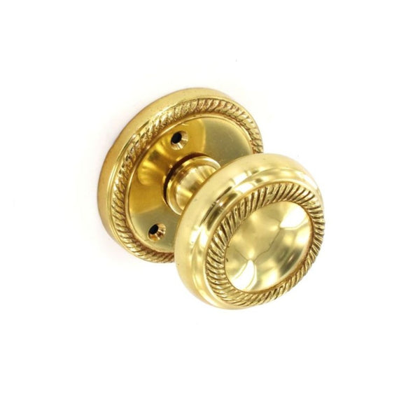 Securit Georgian Mortice Knobs (Pair) 65mm