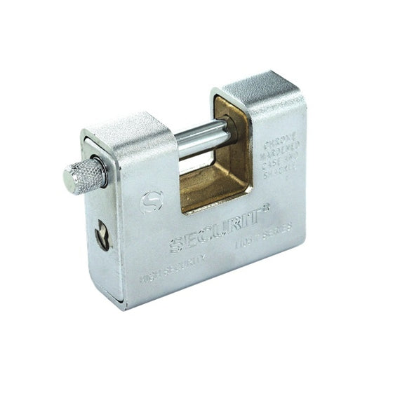 Securit Armoured Padlock Stainless Steel 80mm