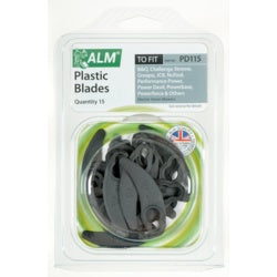 Alm Plastic Blades Pack of 15