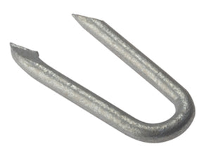 15mm Galvanised Staples 500G