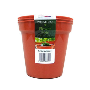 Stewart Flower Pot Pack of 3 6"