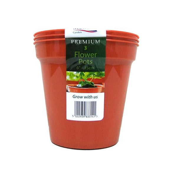 Stewart Flower Pot Pack of 3 6