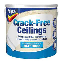 Polycell Crack - Free Ceilings - Smooth Matt 2.5L