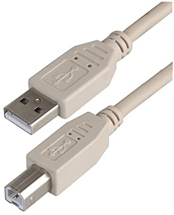 Pro-Signal USB 2.0 A Male to B Male 1Mtr Grey