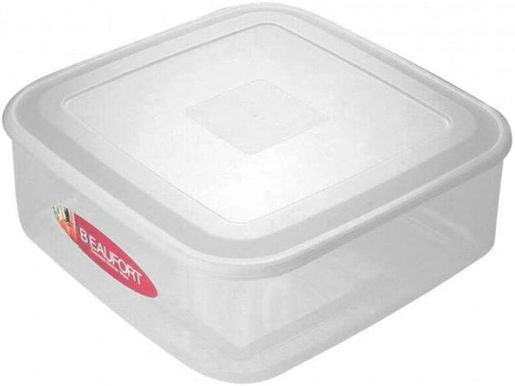Beaufort Food Container Square Clear 1.5L