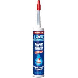 Evo-Stik 1 Hour Shower Sealant White C20
