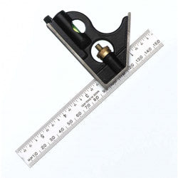 Fisher Combination Square English & Metric Markings 6"/150MM