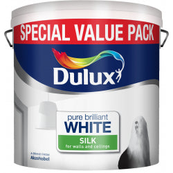 Dulux Silk 6L Pure Brilliant White