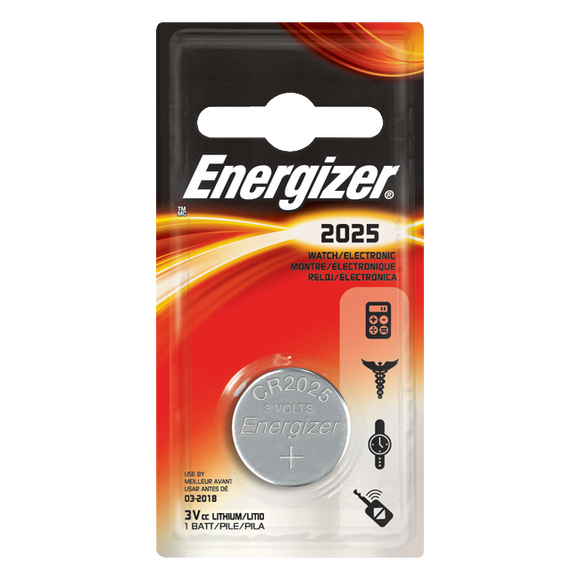 Energizer Lithium Battery CR2025
