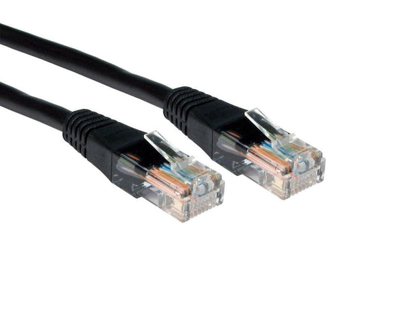 5M Cat 5 Black Patch Cable