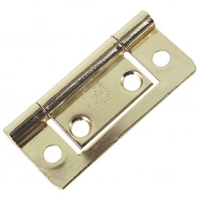 Pair 105 Flush Hinges 75mm EB