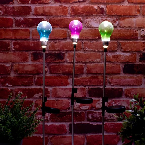 Solar Bulb Stake Light