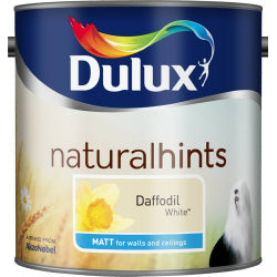 Dulux Natural Hints Matt 2.5L Daffodil White