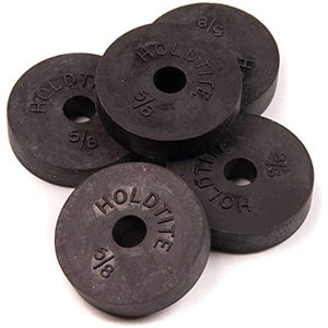 5/8" Flat Tap Rubber Washer Pack of 4