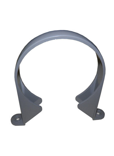 110mm Soil Pipe Clip Grey