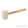 Silverline White Rubber Mallet 16oz