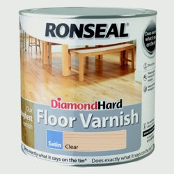 Ronseal Diamond Hard Clear Varnish 2.5L Satin