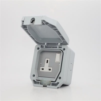 Dencon Outdoor IP66 13 Amp 1 Gang Socket