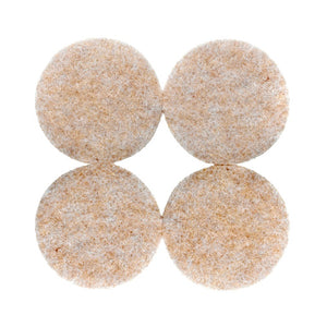 Woodside Round Felt Pads Pack 8 38mm